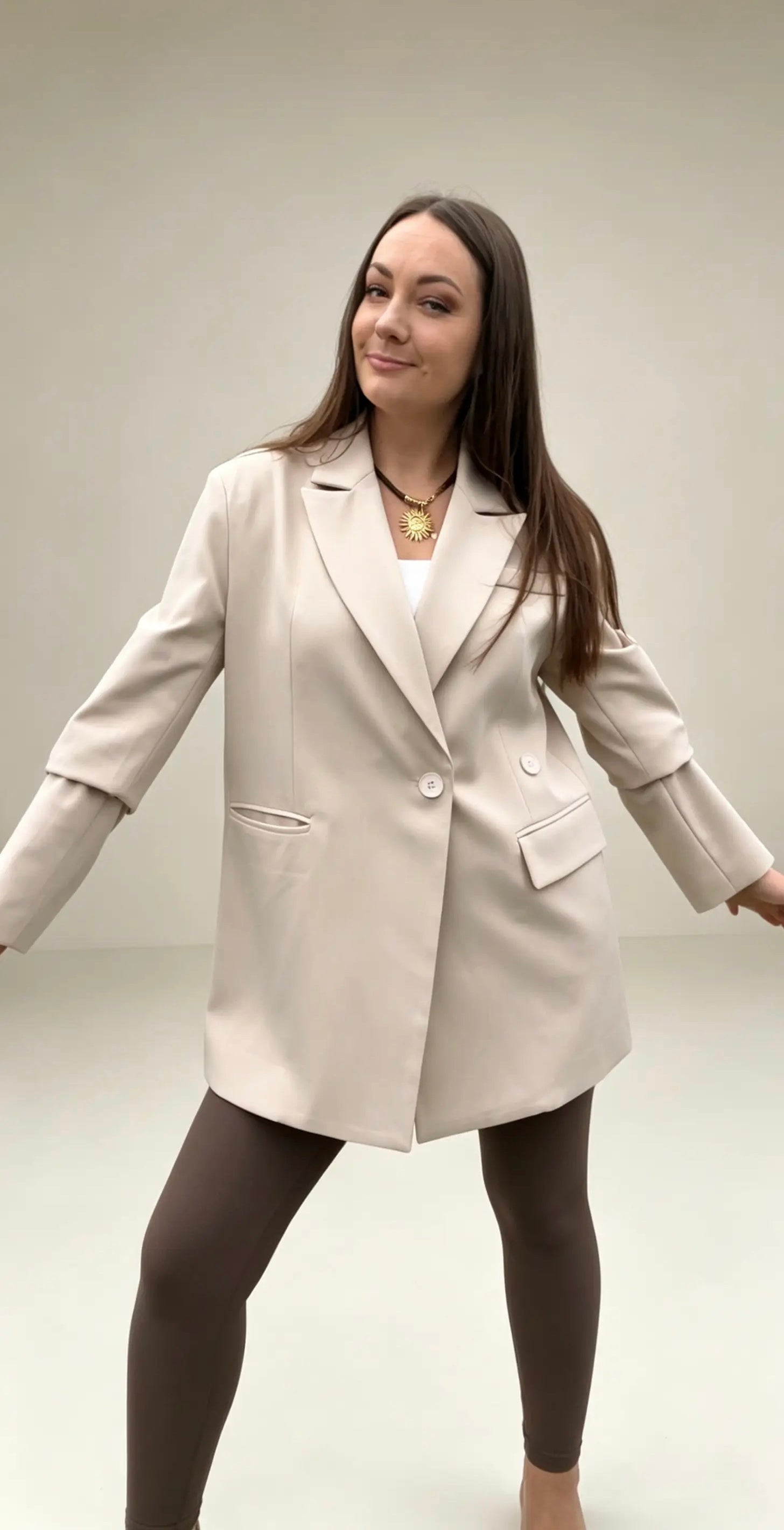 Spring švarkas Beige