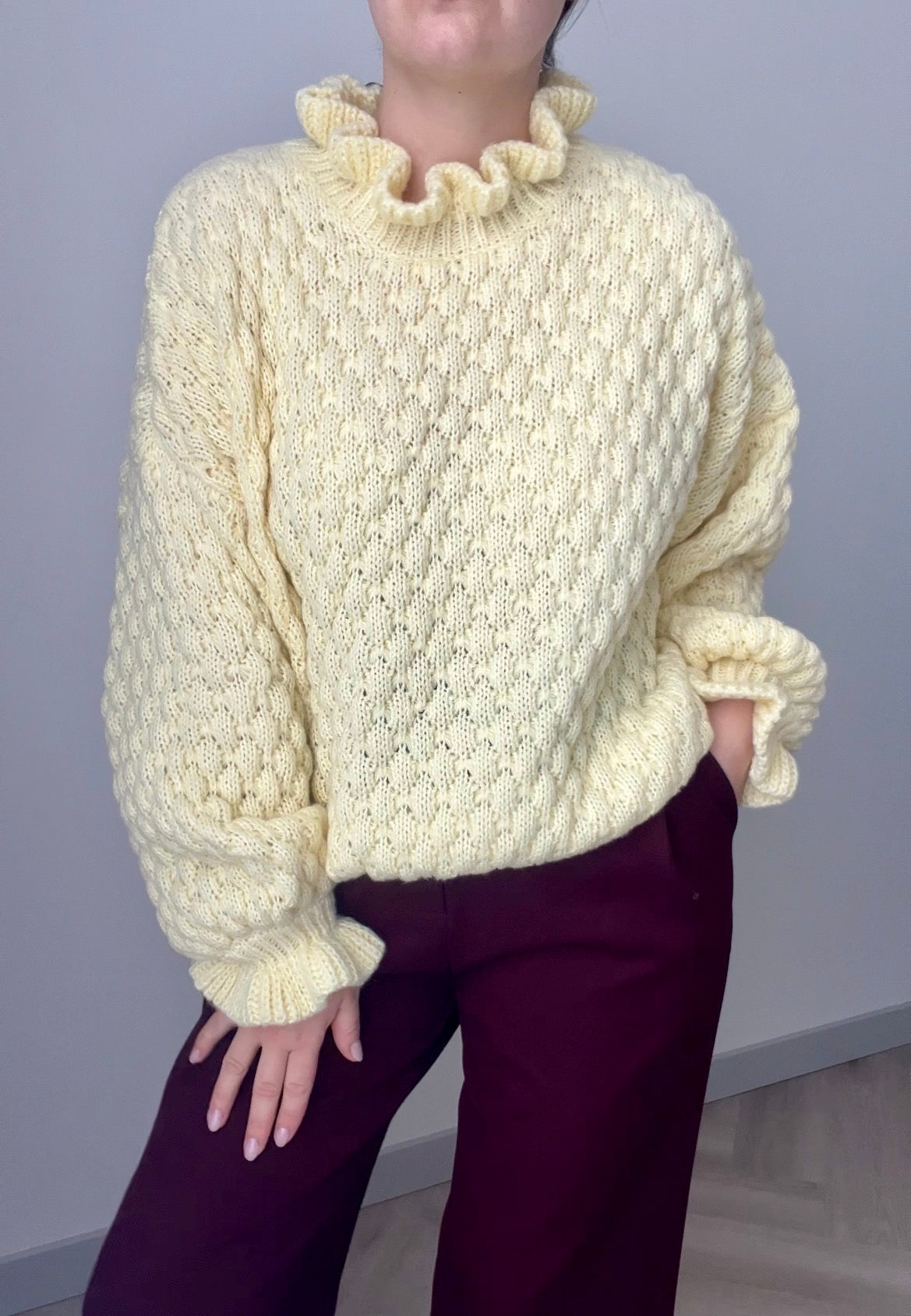 Megztinis Soft bubble