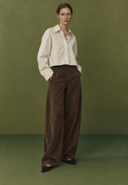 Lumina kelnės Suede Wide