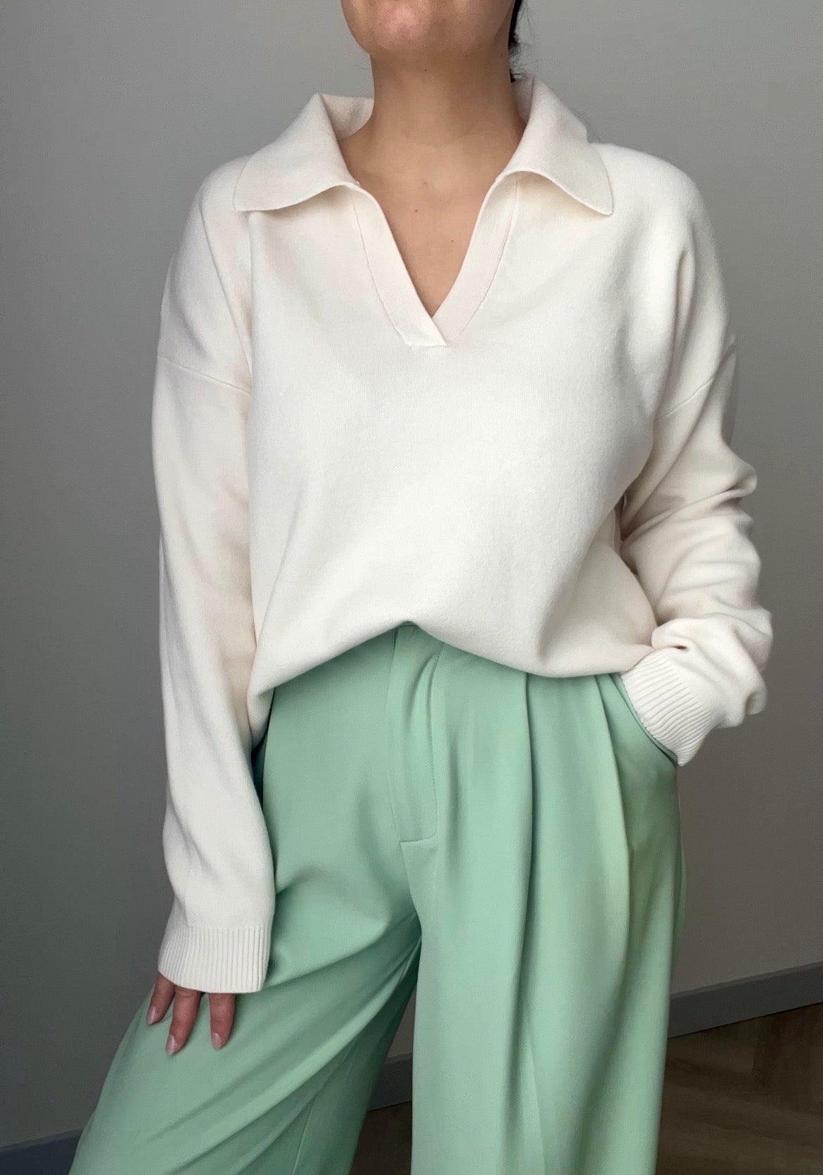 Megztinis Casual su kašmyru