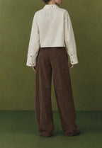 Lumina kelnės Suede Wide