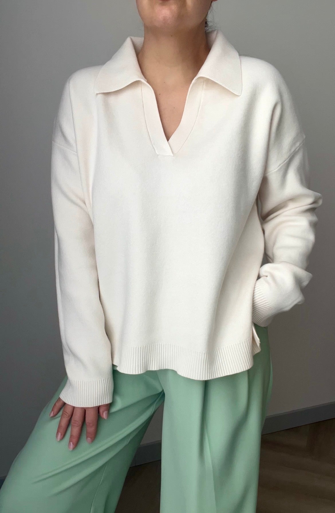 Megztinis Casual su kašmyru