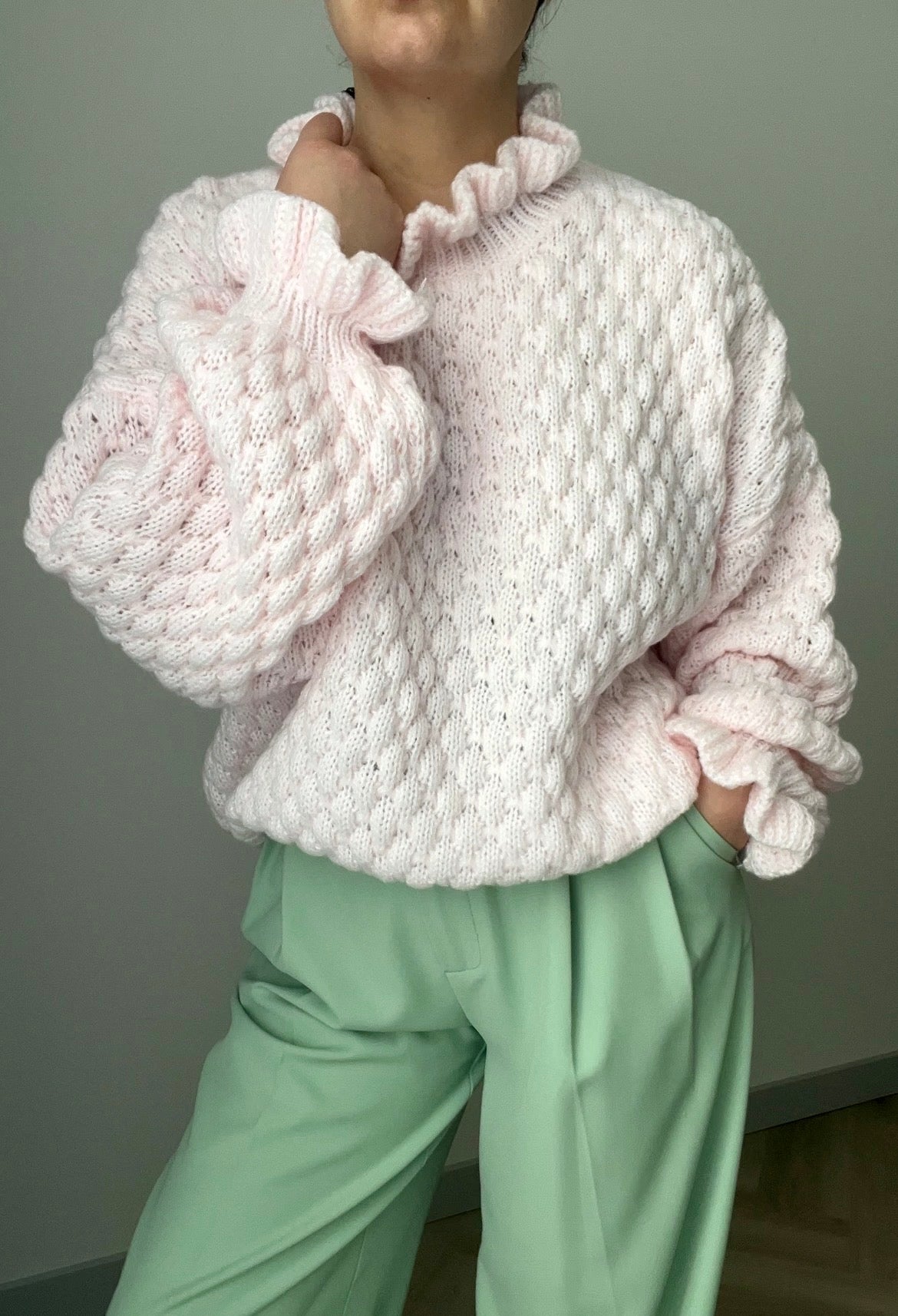 Megztinis Soft bubble