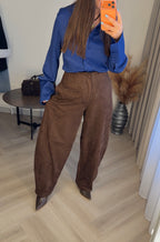 Lumina kelnės Suede Wide