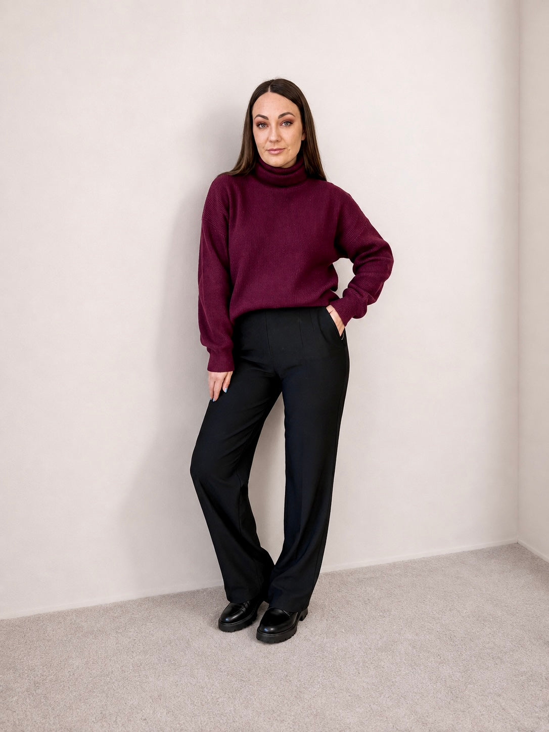 Megztinis Elegant su kašmyru