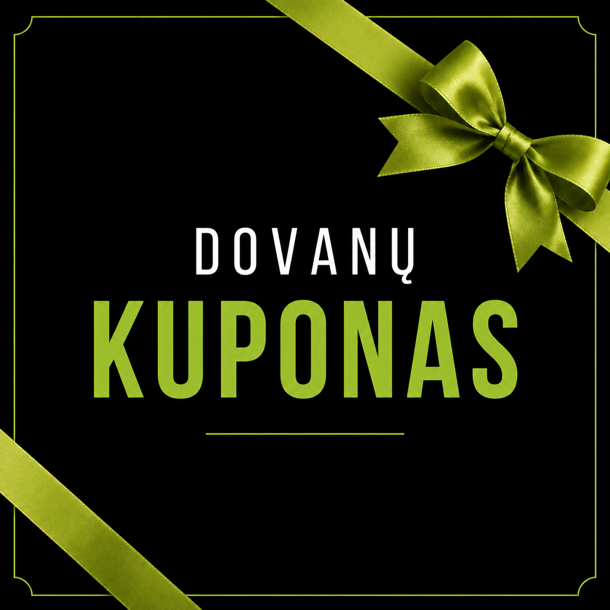 DOVANŲ KUPONAS