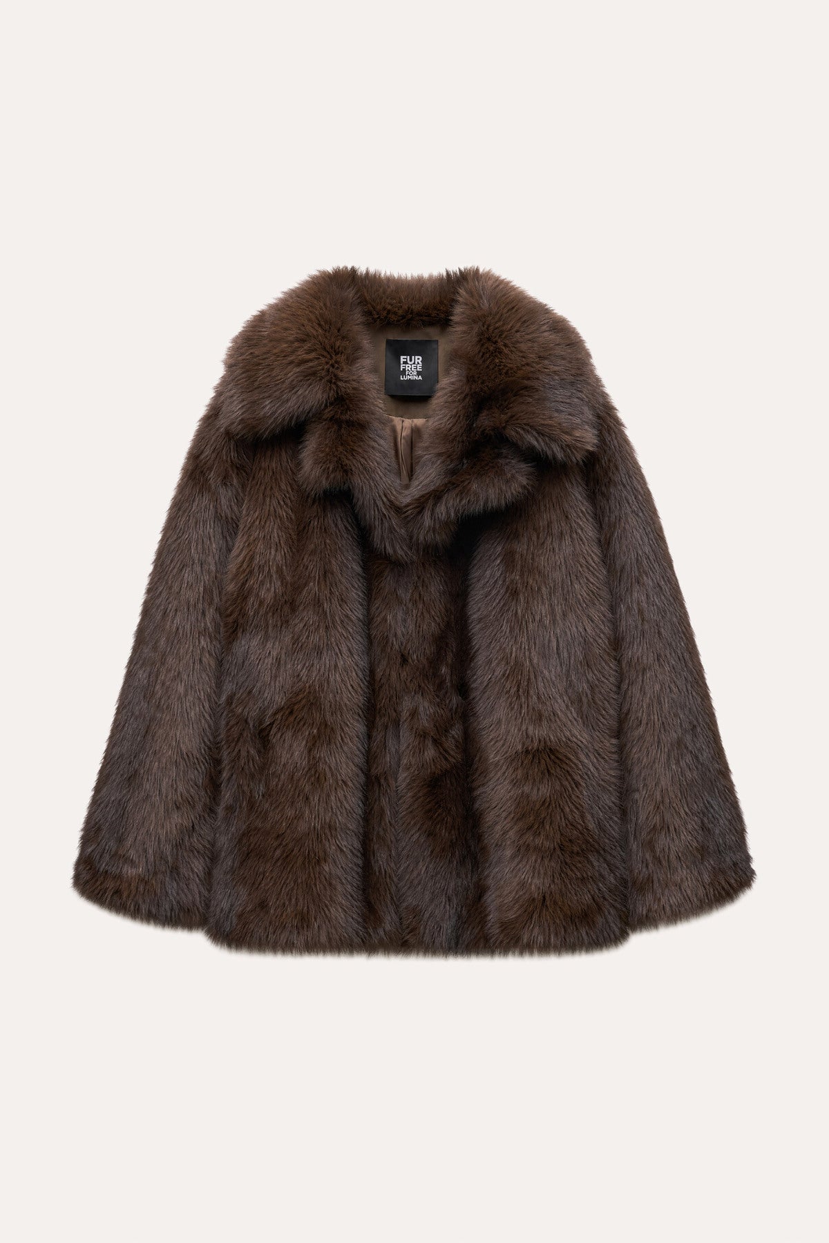 Lumina paltas Chocolate Fur