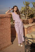 Elegant kelnės Pink