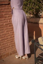 Elegant kelnės Pink