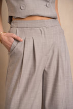 Elegant kelnės Gray