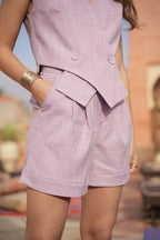 Elegant šortai Pink