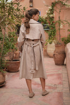 OUTLET - Trench coat beige