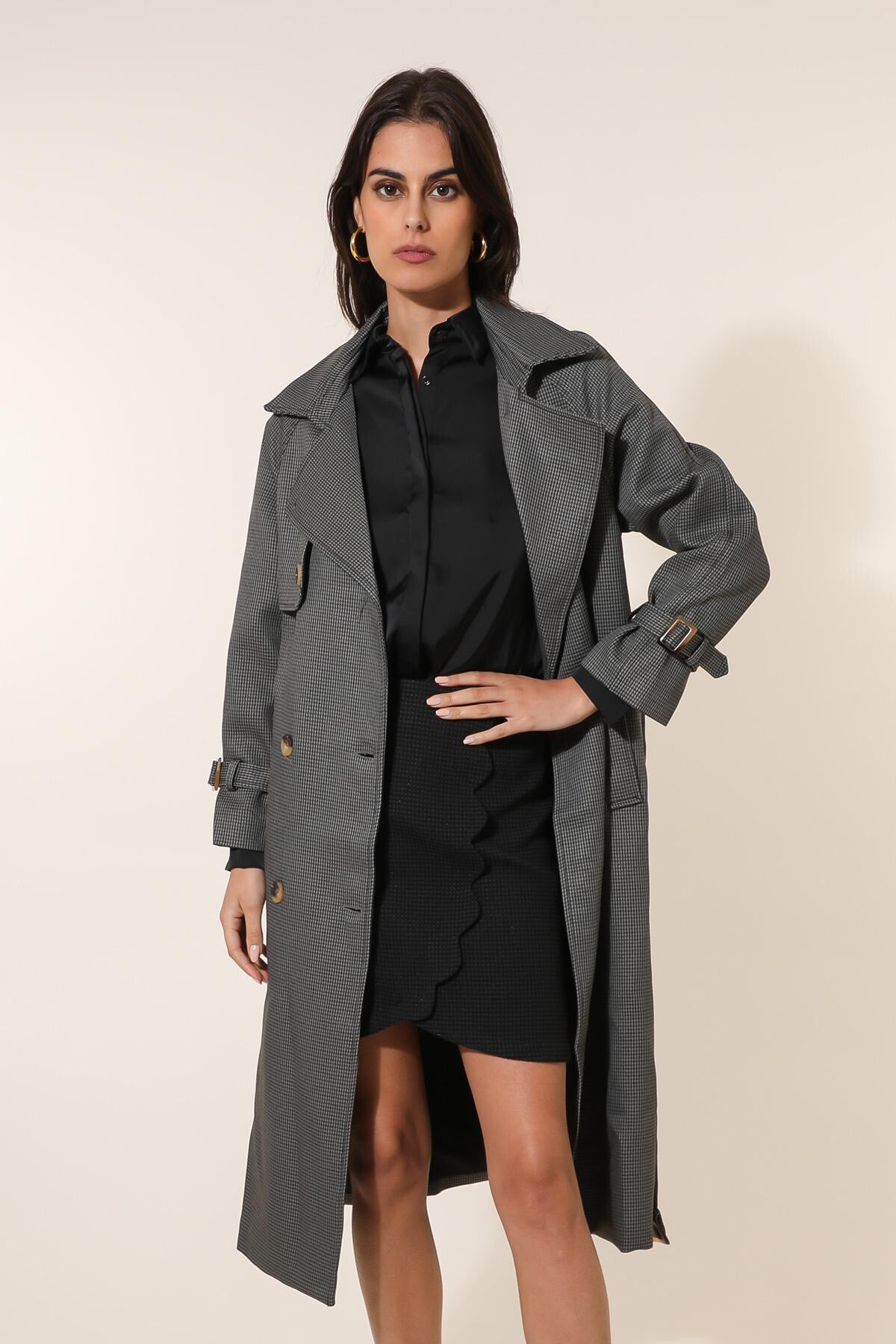 Trench coat black